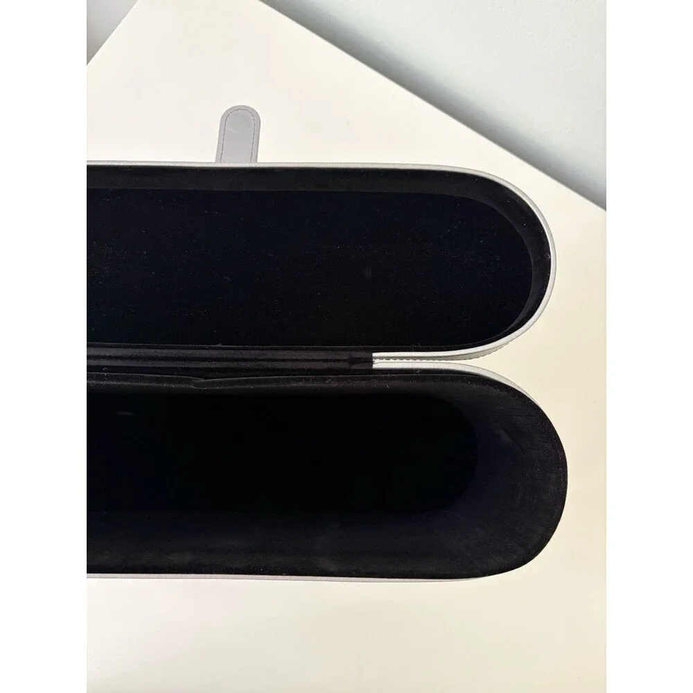 Dyson Supersonic Presentation Case Storage Box Only Silver Black Velvet Lined